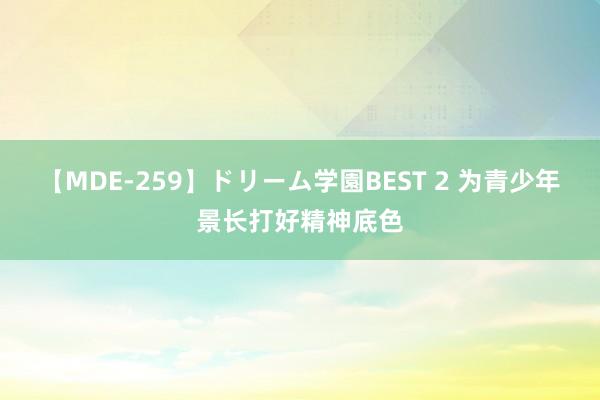 【MDE-259】ドリーム学園BEST 2 为青少年景长打好精神底色