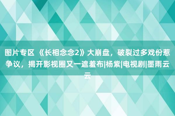 图片专区 《长相念念2》大崩盘，破裂过多戏份惹争议，揭开影视圈又一遮羞布|杨紫|电视剧|墨雨云